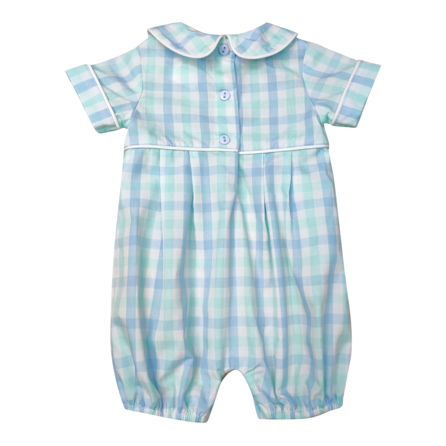 Ishtex Plaid Romper