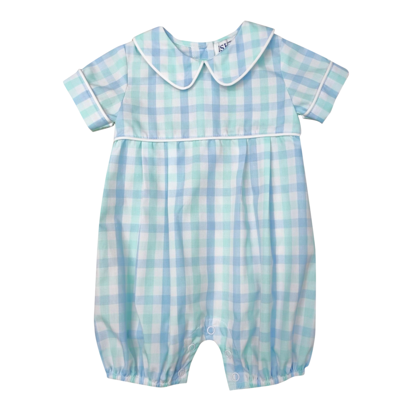 Ishtex Plaid Romper