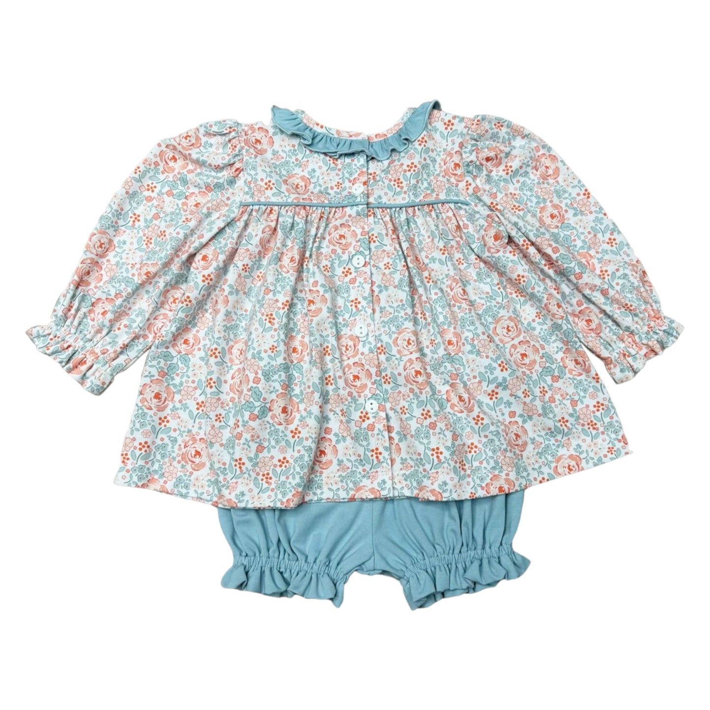 Ishtex Shallot Rose Bloomers Set