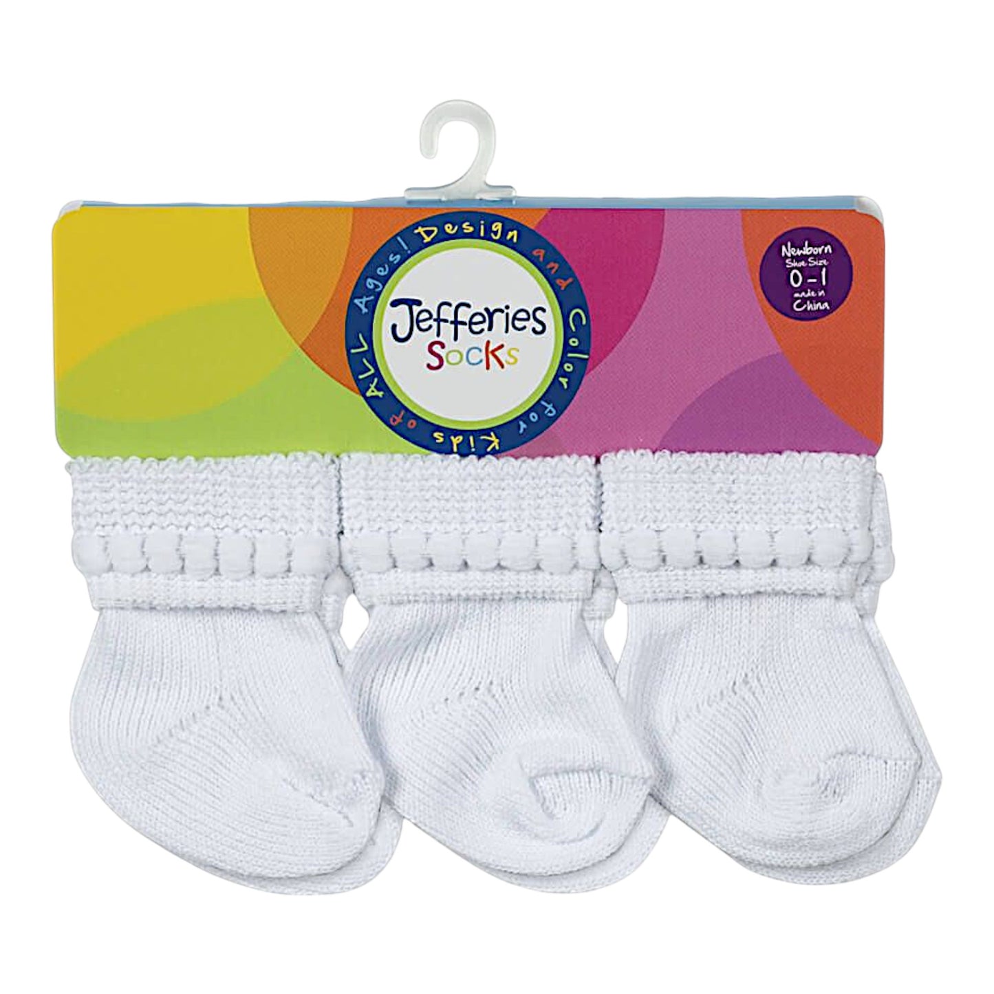 Jefferies Socks Rock-A-Bye Turn Cuff Socks