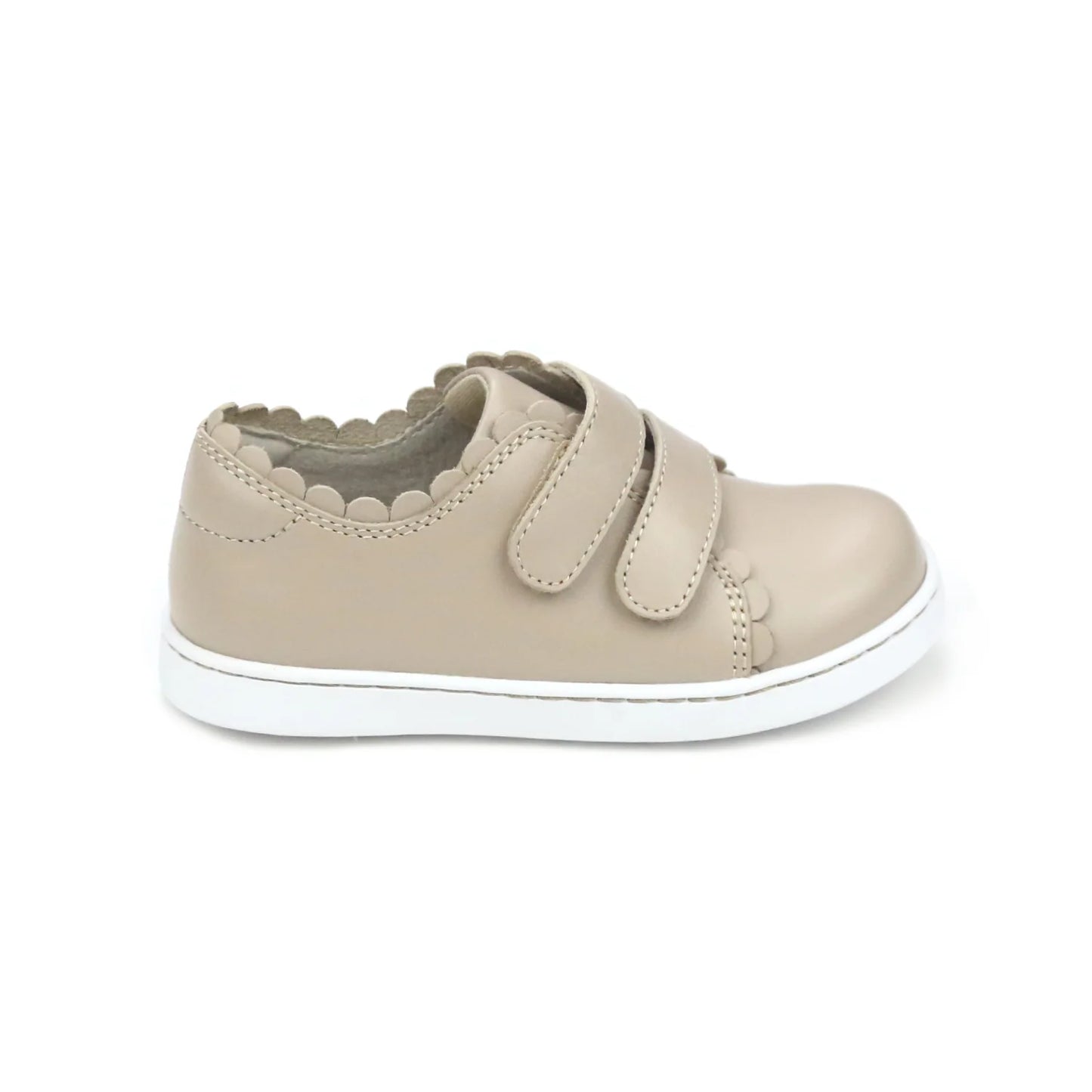 L'Amour Caroline Scalloped Sneaker