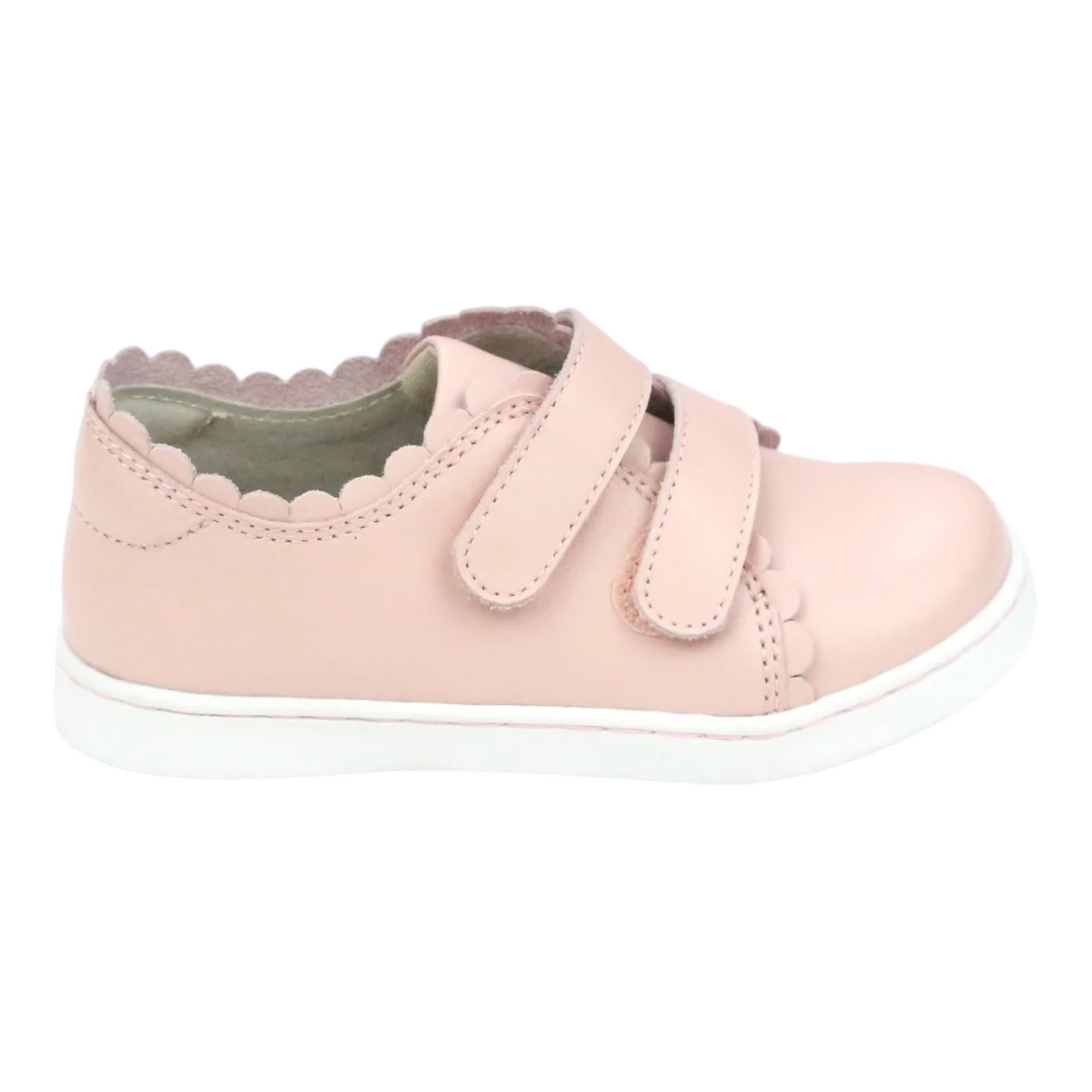 L'Amour Caroline Scalloped Sneaker