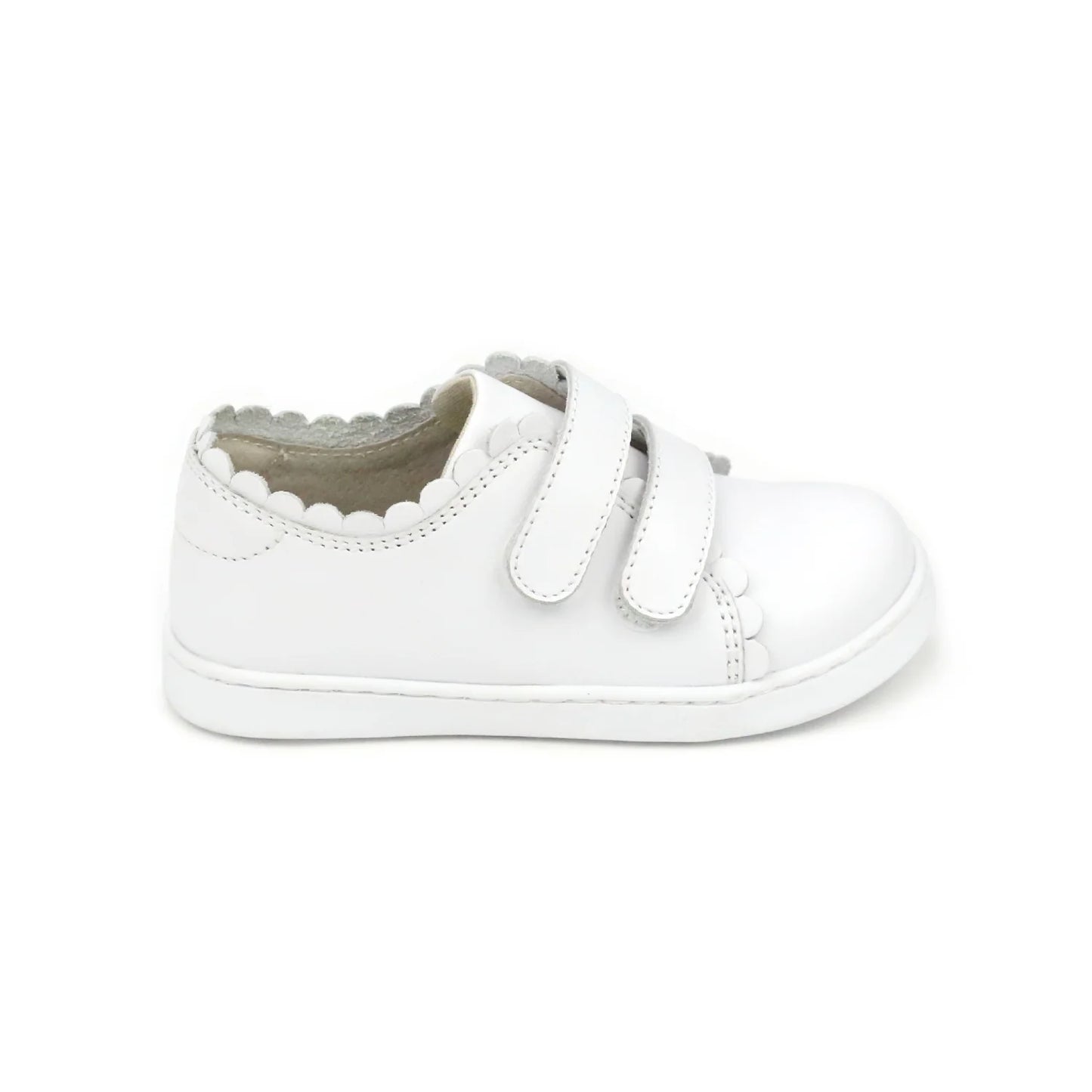 L'Amour Caroline Scalloped Sneaker