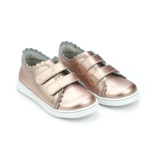 L'Amour Caroline Scalloped Sneaker