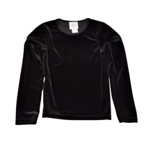 Load image into Gallery viewer, Funtasia Too Long Sleeve Velvet Top