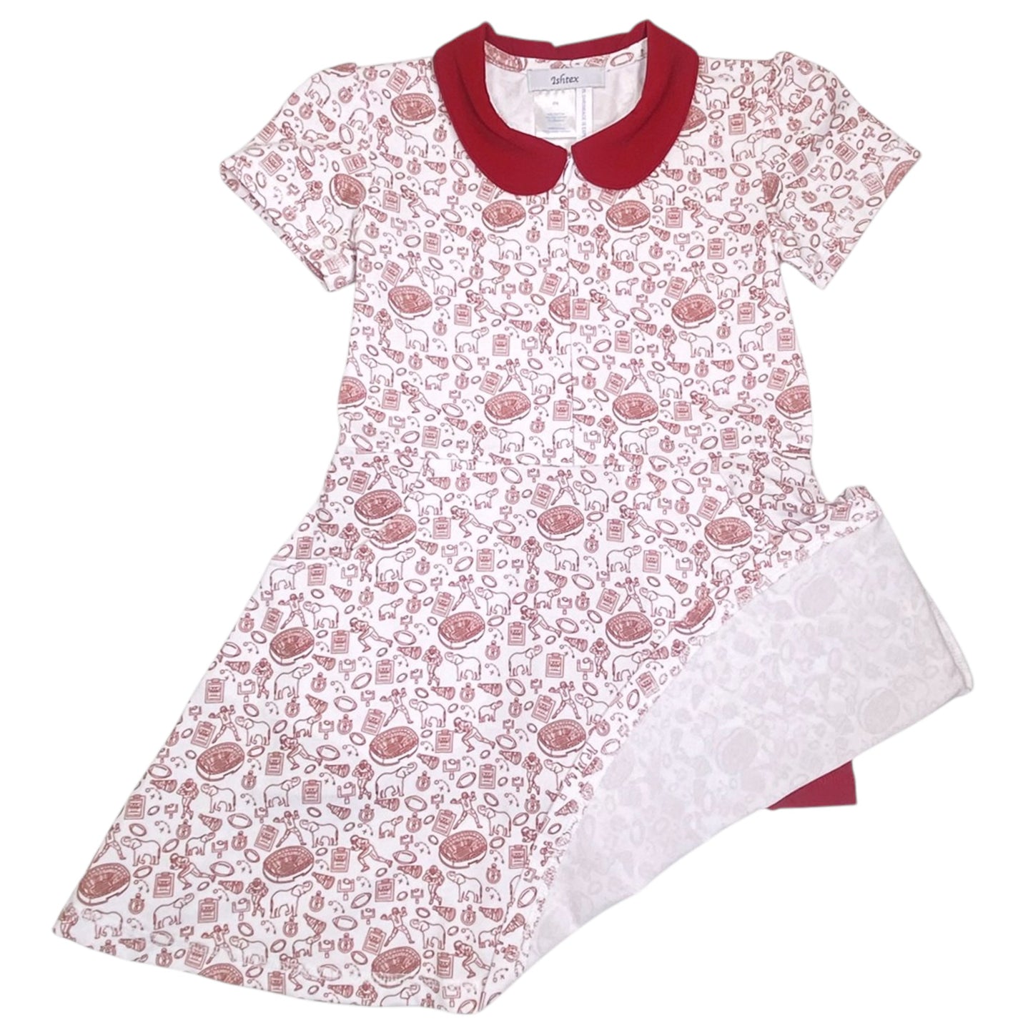 Ishtex Elephant Print Active Dress