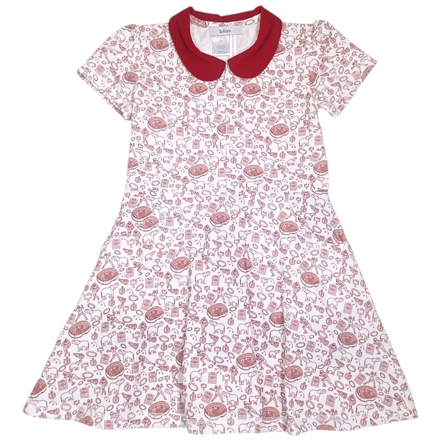 Ishtex Elephant Print Active Dress