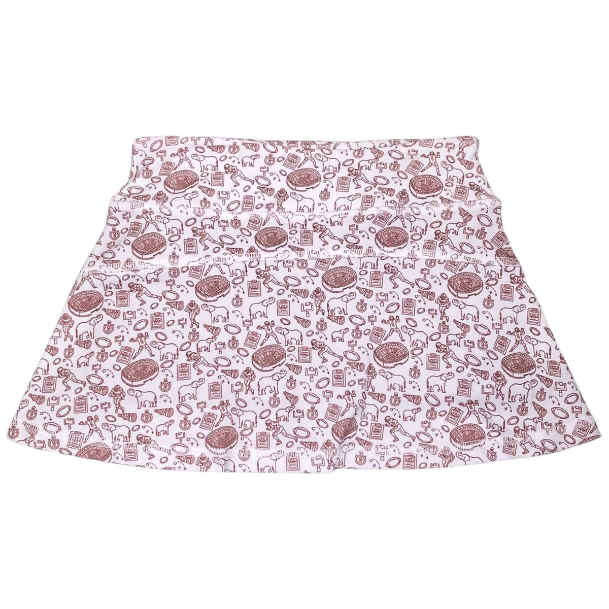 Ishtex Elephant Print Active Skort