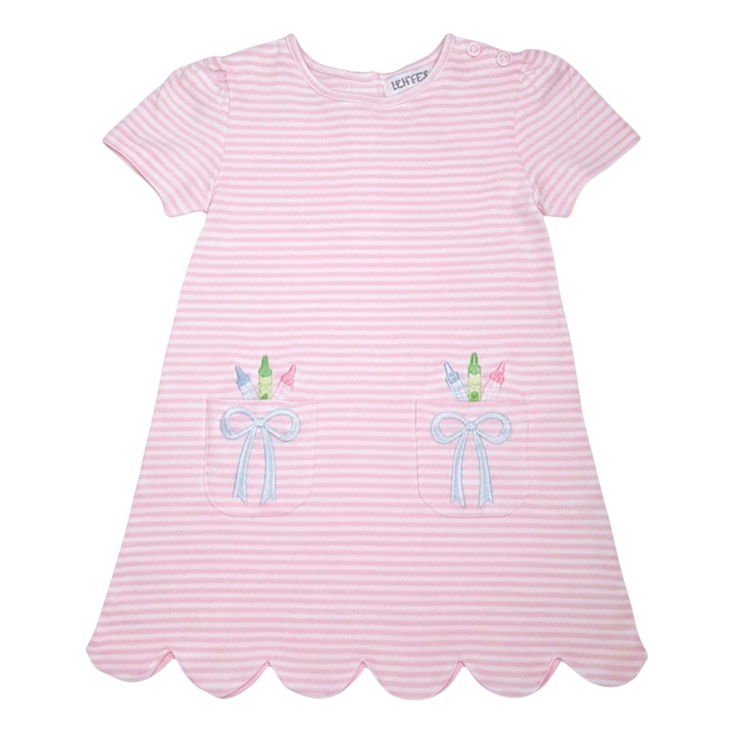 Ishtex Stripe Back To School Dress