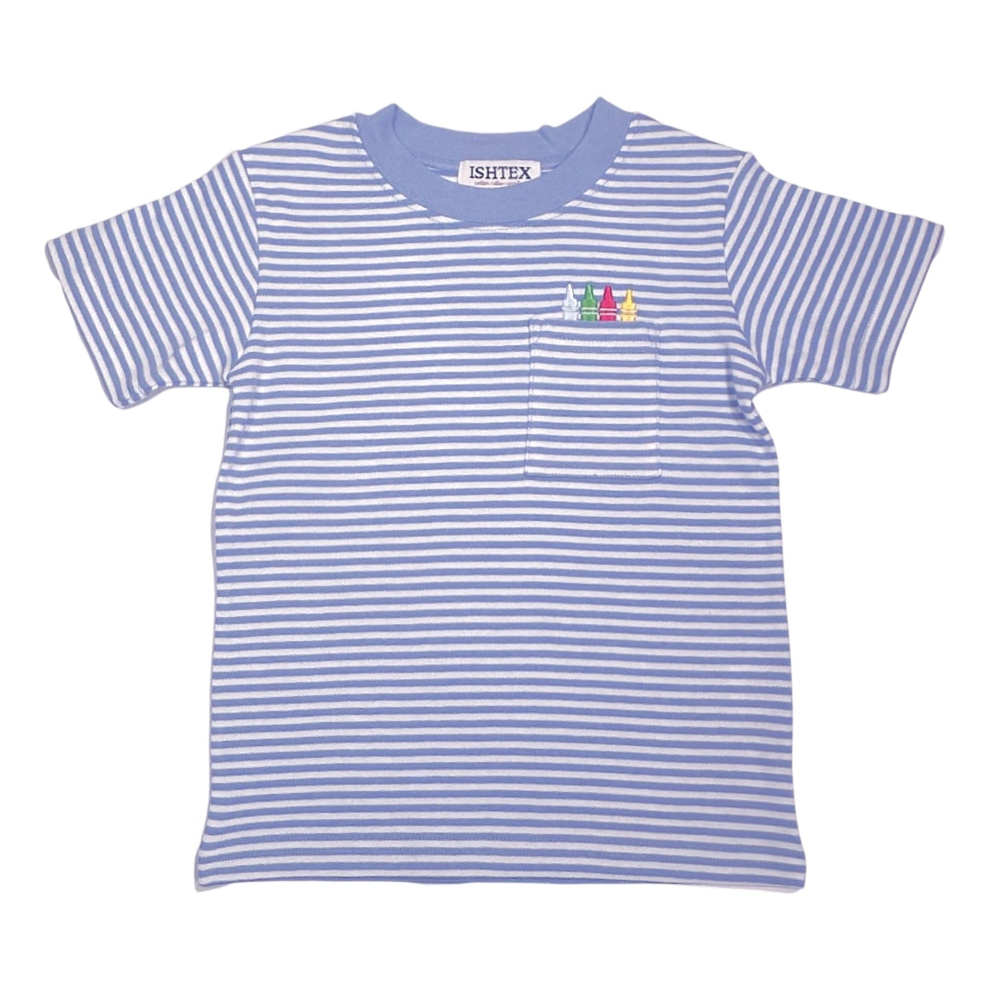 Ishtex Stripe Back To School T-shirt