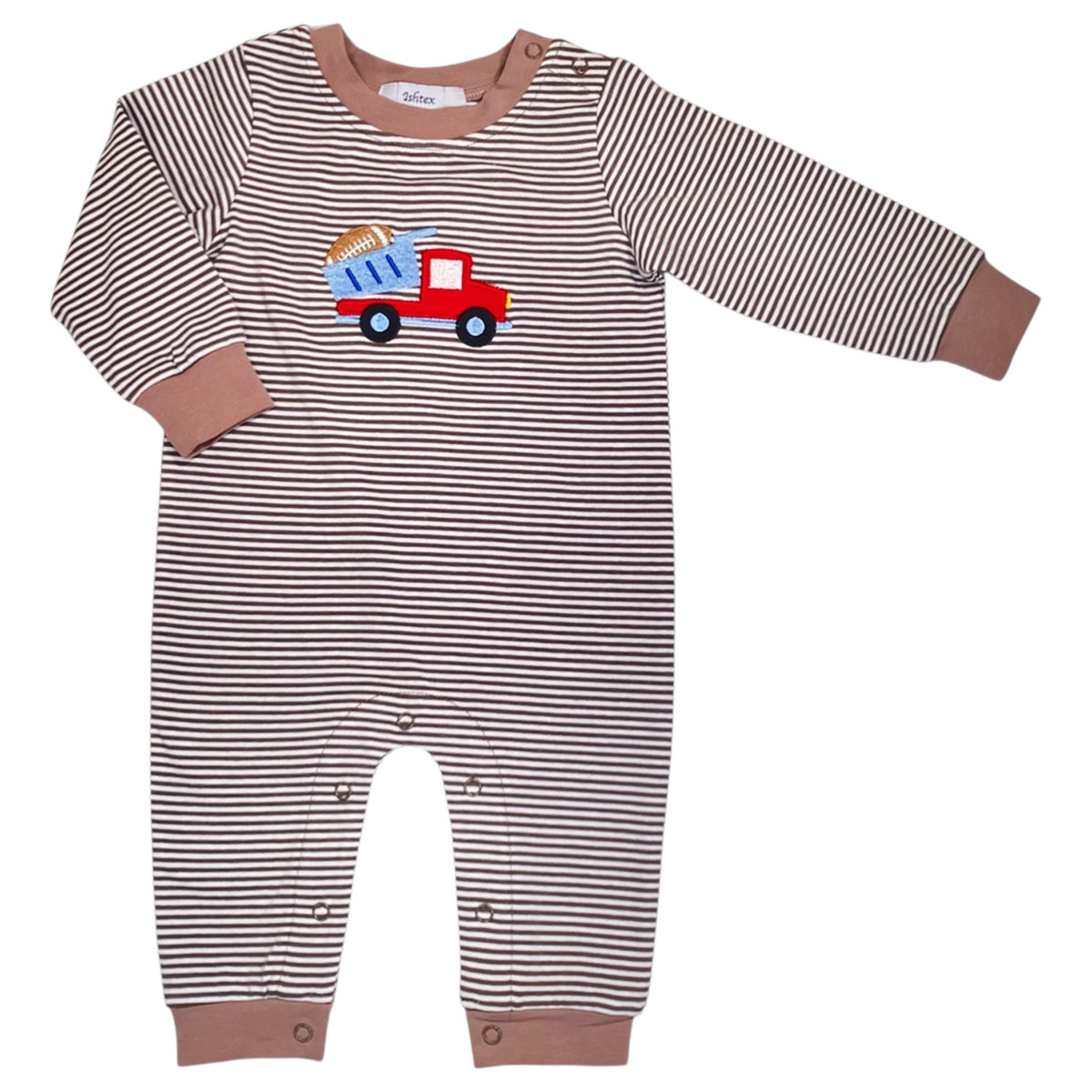 Ishtex Dump Truck With Football Romper