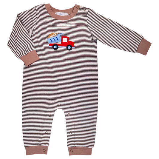 Ishtex Dump Truck With Football Romper