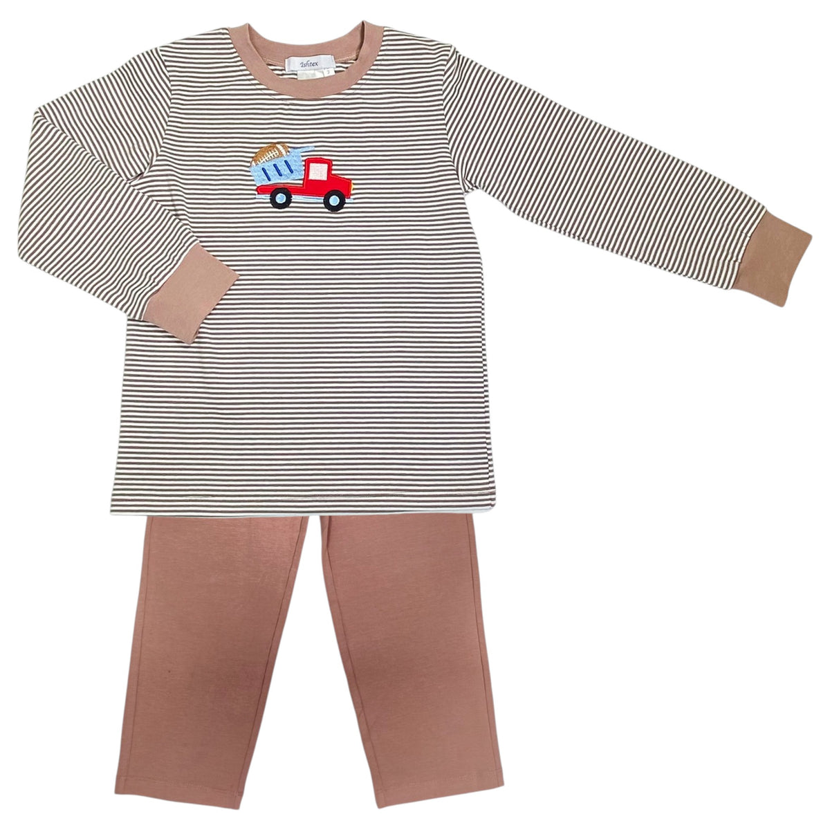 Ishtex Dump Truck With Football Pant Set