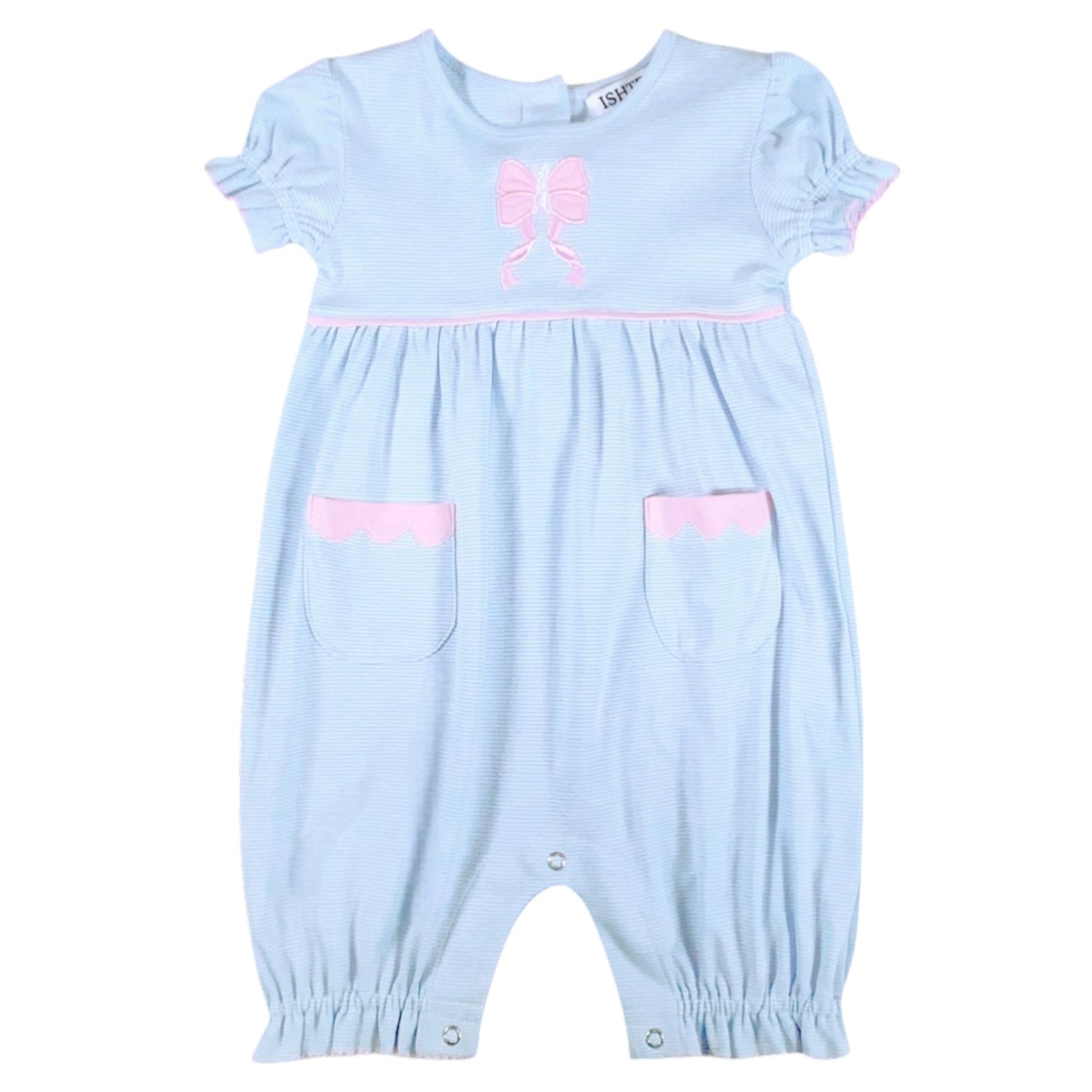 Ishtex Bow With Bunny Romper