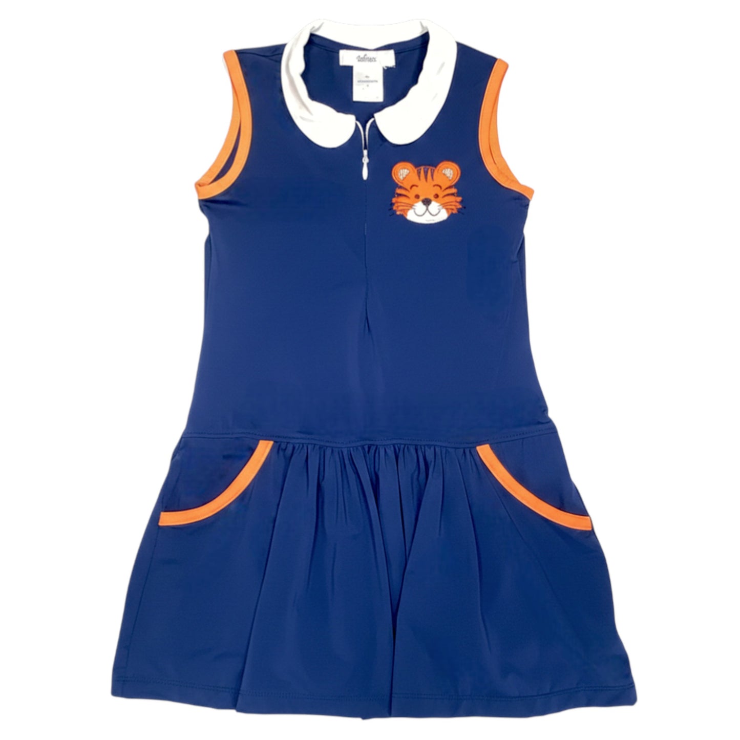 Ishtex Collared Tiger Dress