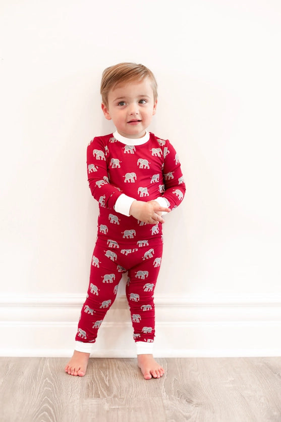 Southern Slumber Elephant Bamboo Lounge Wear Set