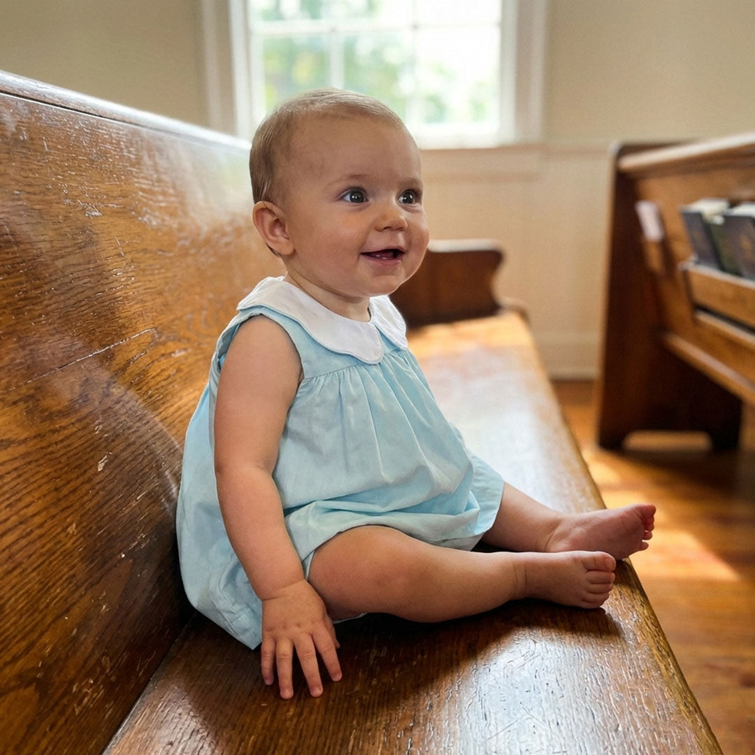 Ishtex Poplin Infant Dress