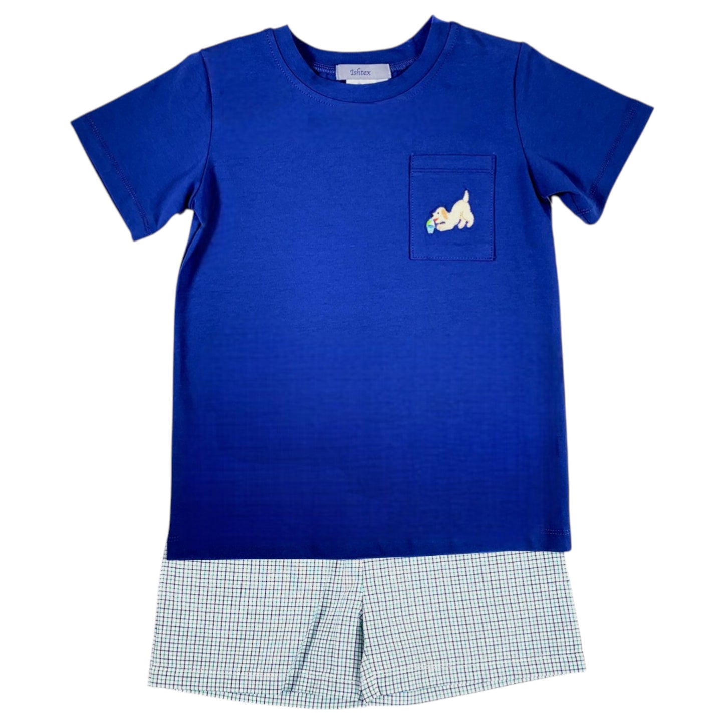 Ishtex Dog With Ice Cream Short Set