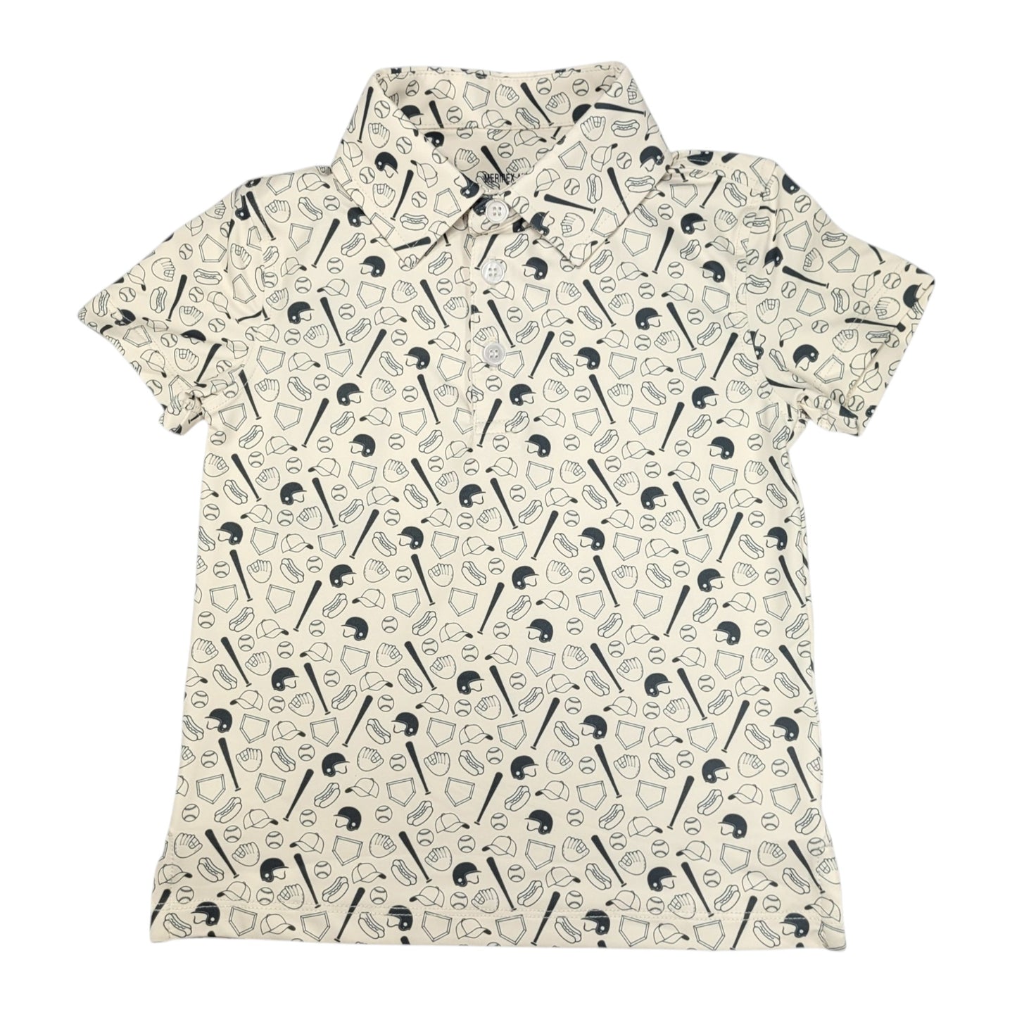 Meripex Home Runs Baseball Polo