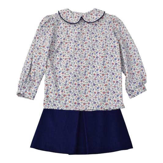 Funtasia Too Primary Floral Blouse Set