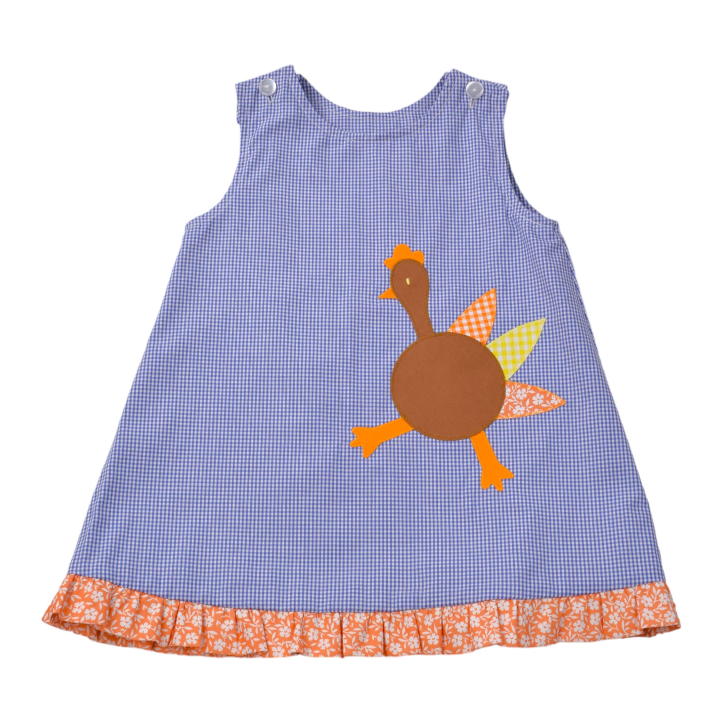 Funtasia Too Turkey & Pumpkin Reversible Jumper