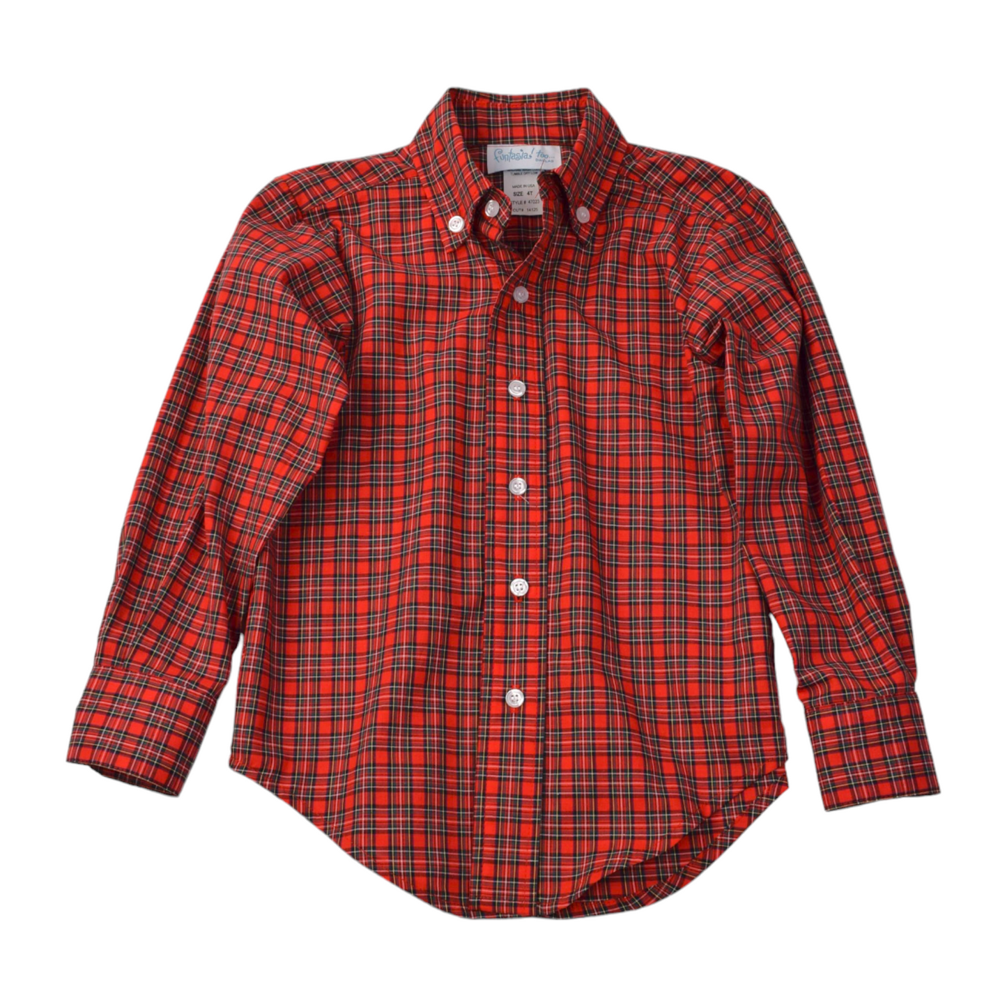 Funtasia Too Plaid Button Down Shirt