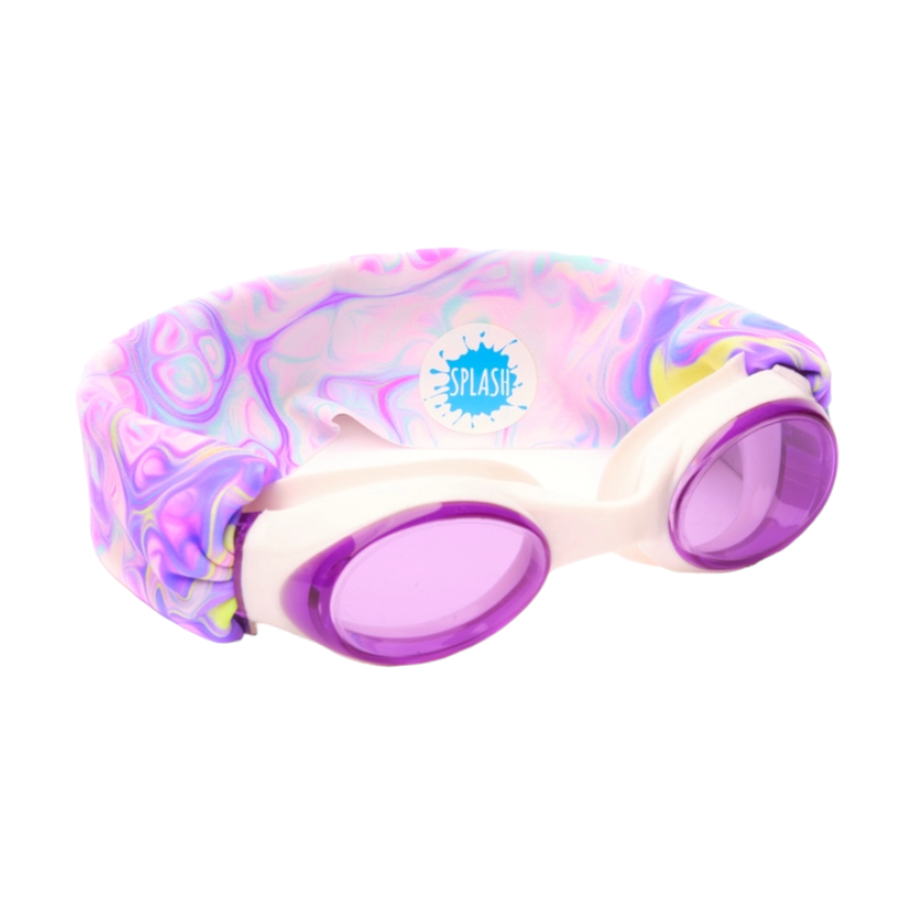 Splash Swim Goggles Pastel Swirl Goggle