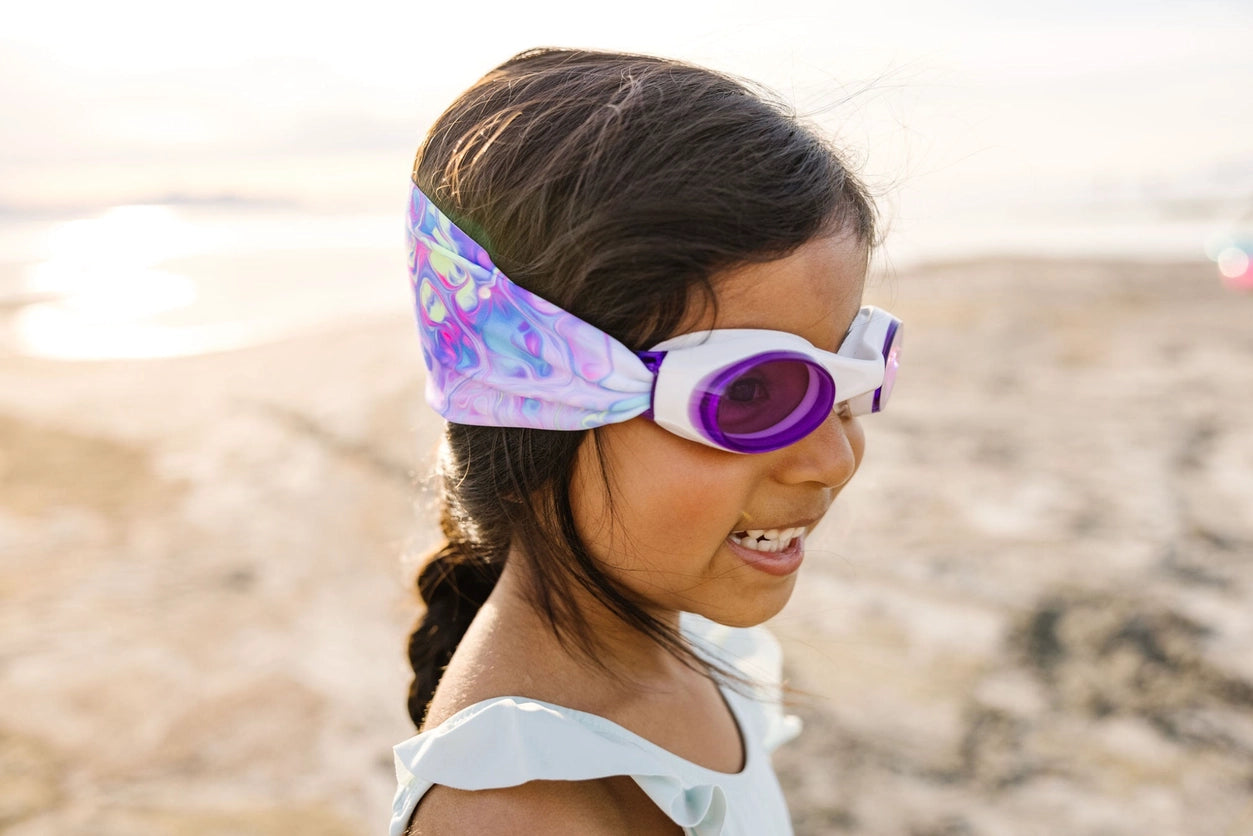 Splash Swim Goggles Pastel Swirl Goggle