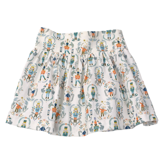 Funtasia Too Nutcracker Print Skirt