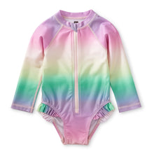 Load image into Gallery viewer, Tea Rash Guard Baby Swimsuit