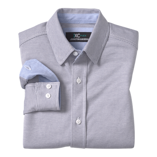 Johnston & Murphy XC Flex Stretch Long-Sleeve Shirt