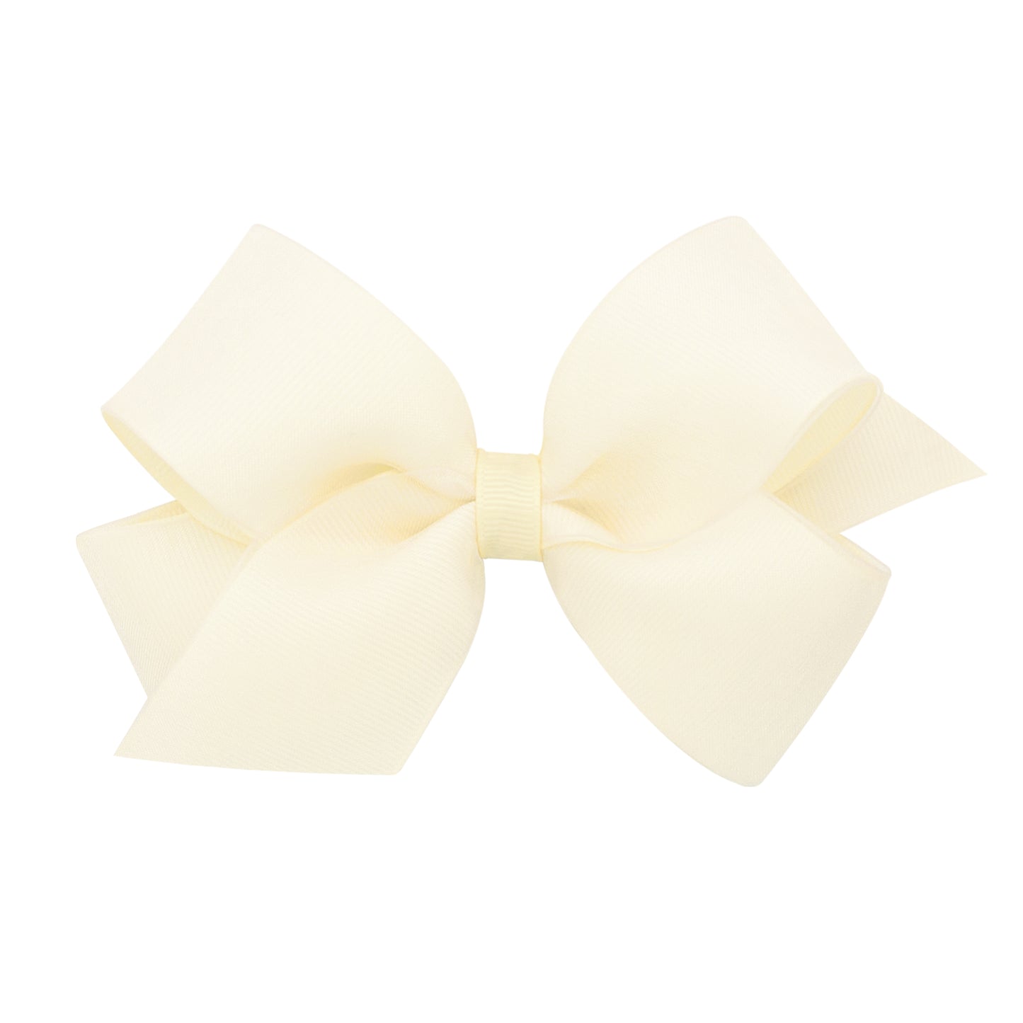 Wee Ones Medium Organza and Grosgrain Overlay Hair Bow