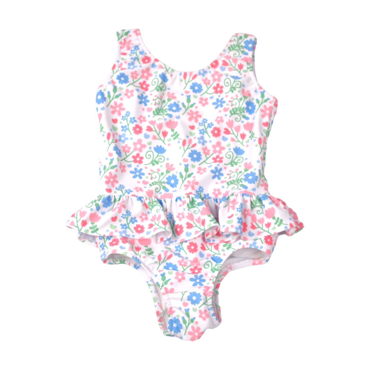 Funtasia Too Flower Ruffle Swimsuit