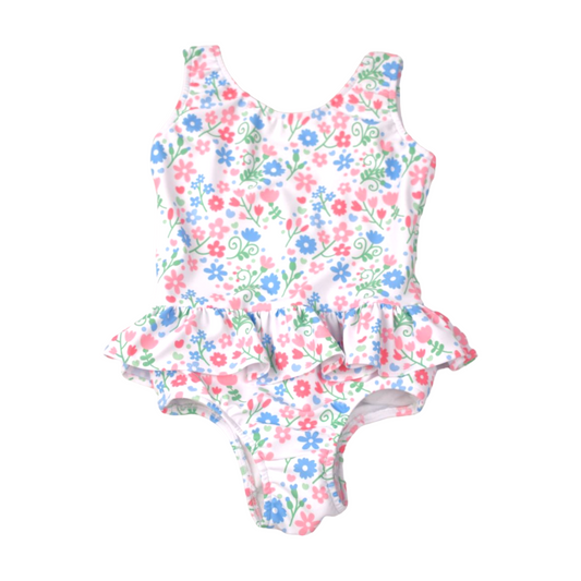 Funtasia Too Flower Ruffle Swimsuit