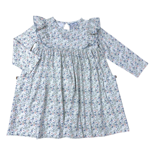 Three Sisters Vintage Ditsy Dress With Pockets