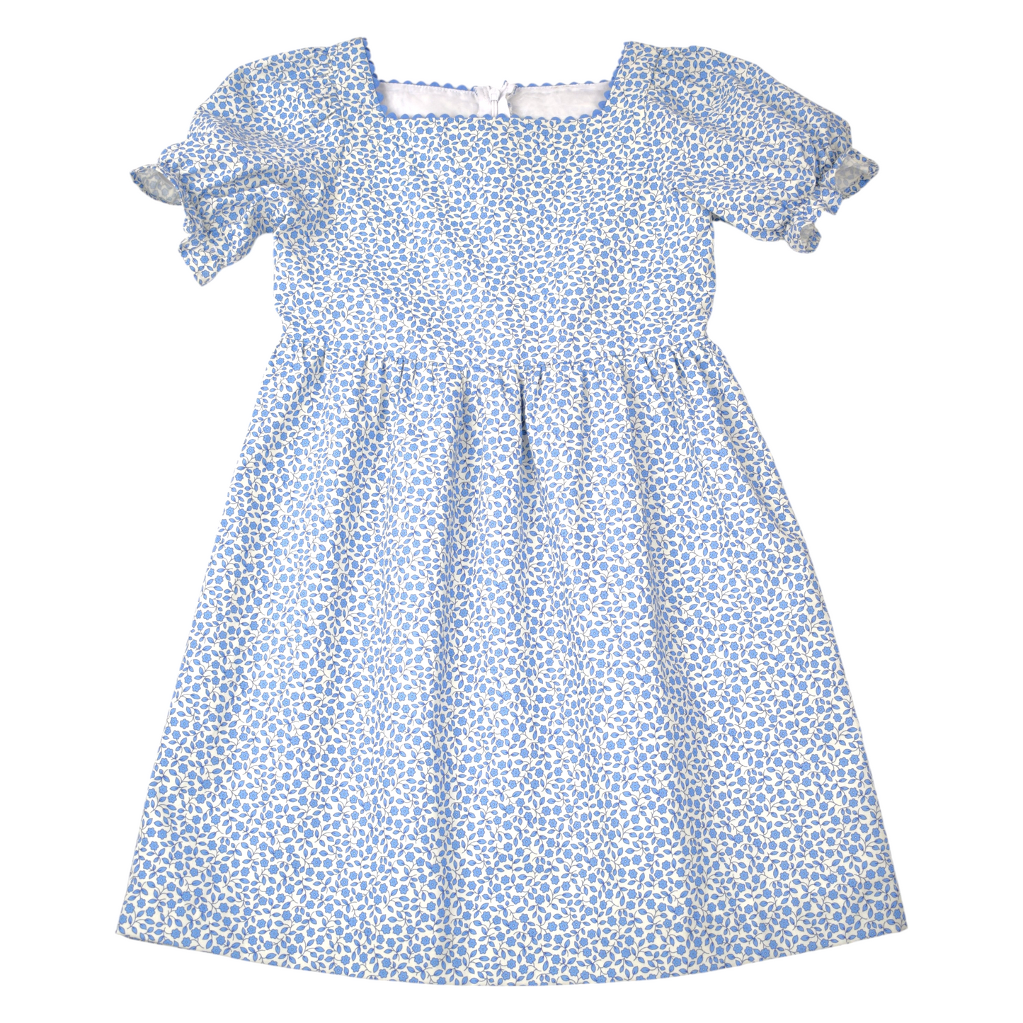 Funtasia Too Vintage Floral Puff Sleeve Dress