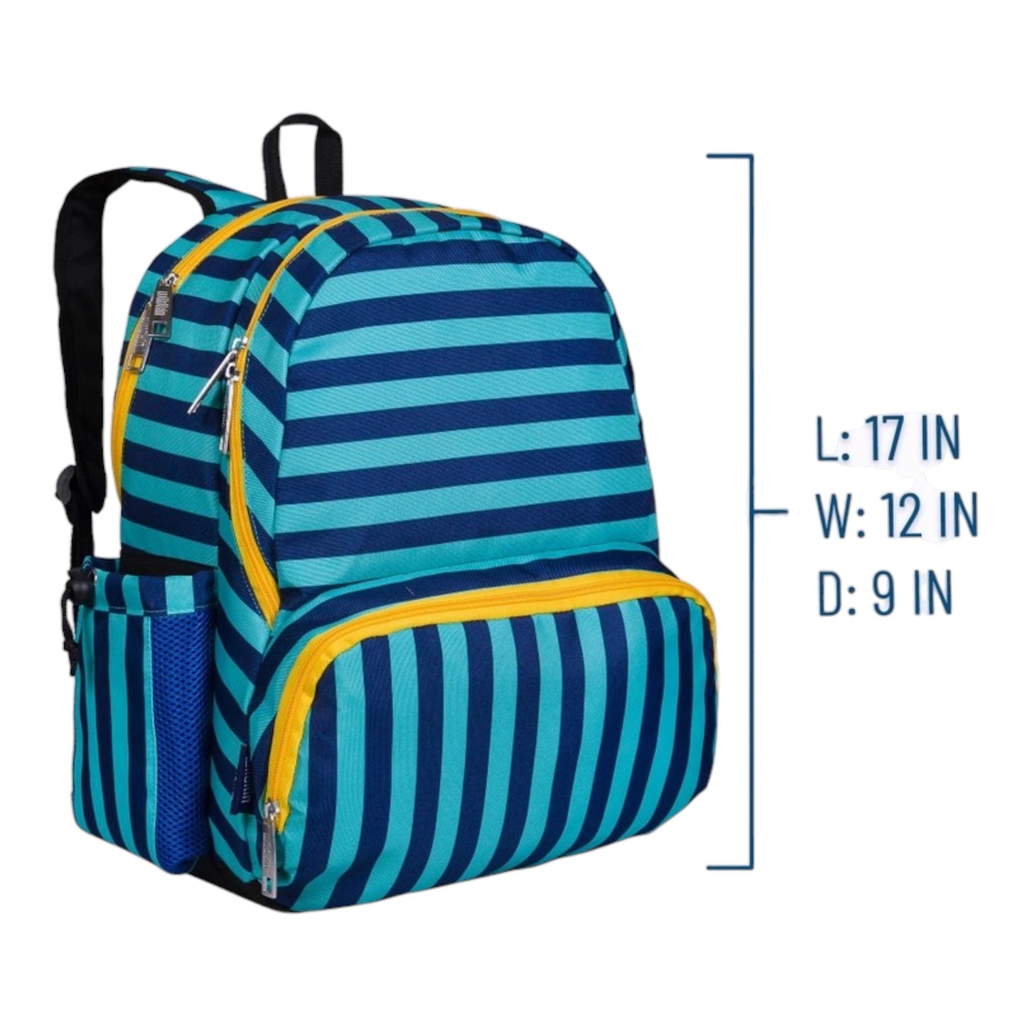 Wildkin Stripes 17 Inch Backpack
