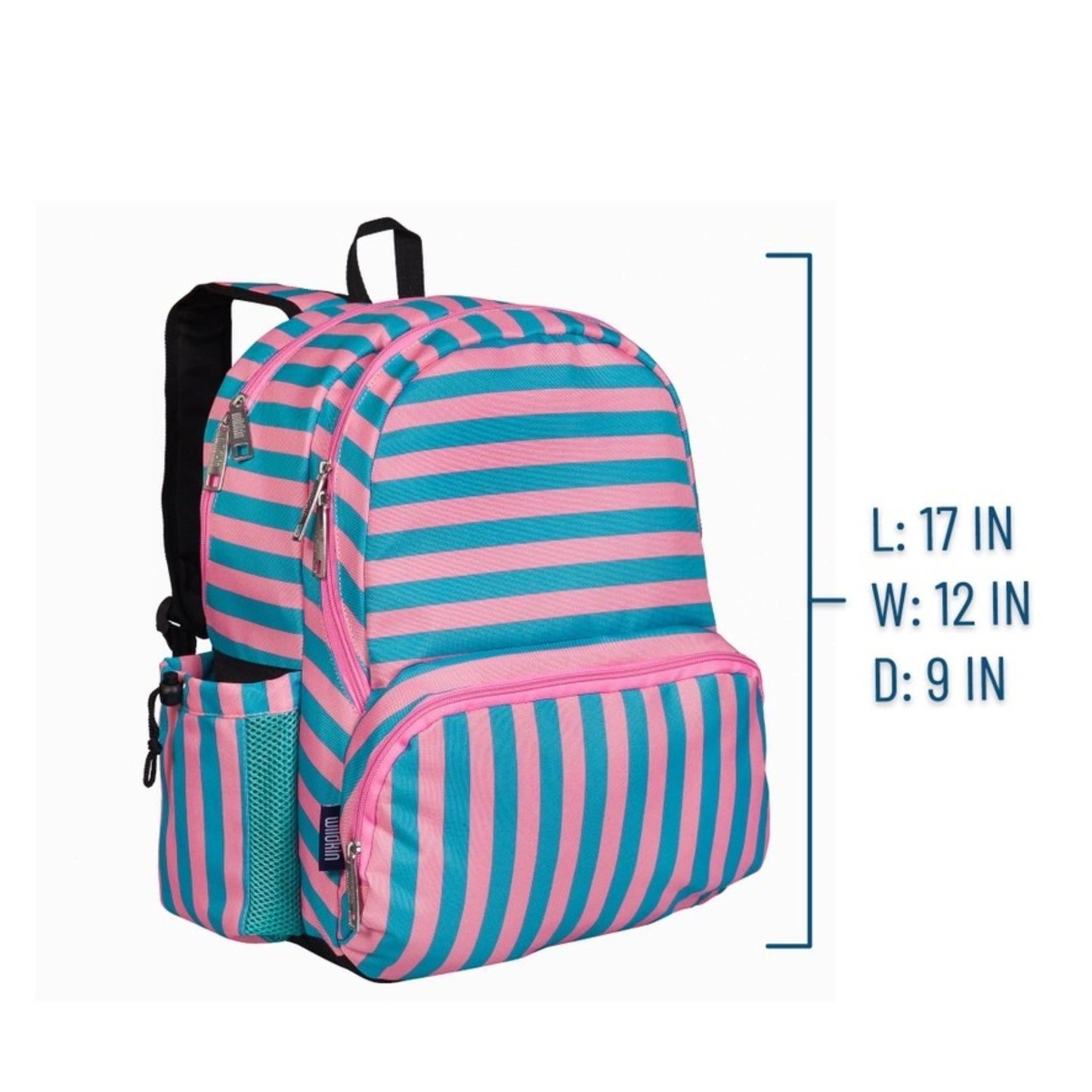 Wildkin Stripes 17 Inch Backpack