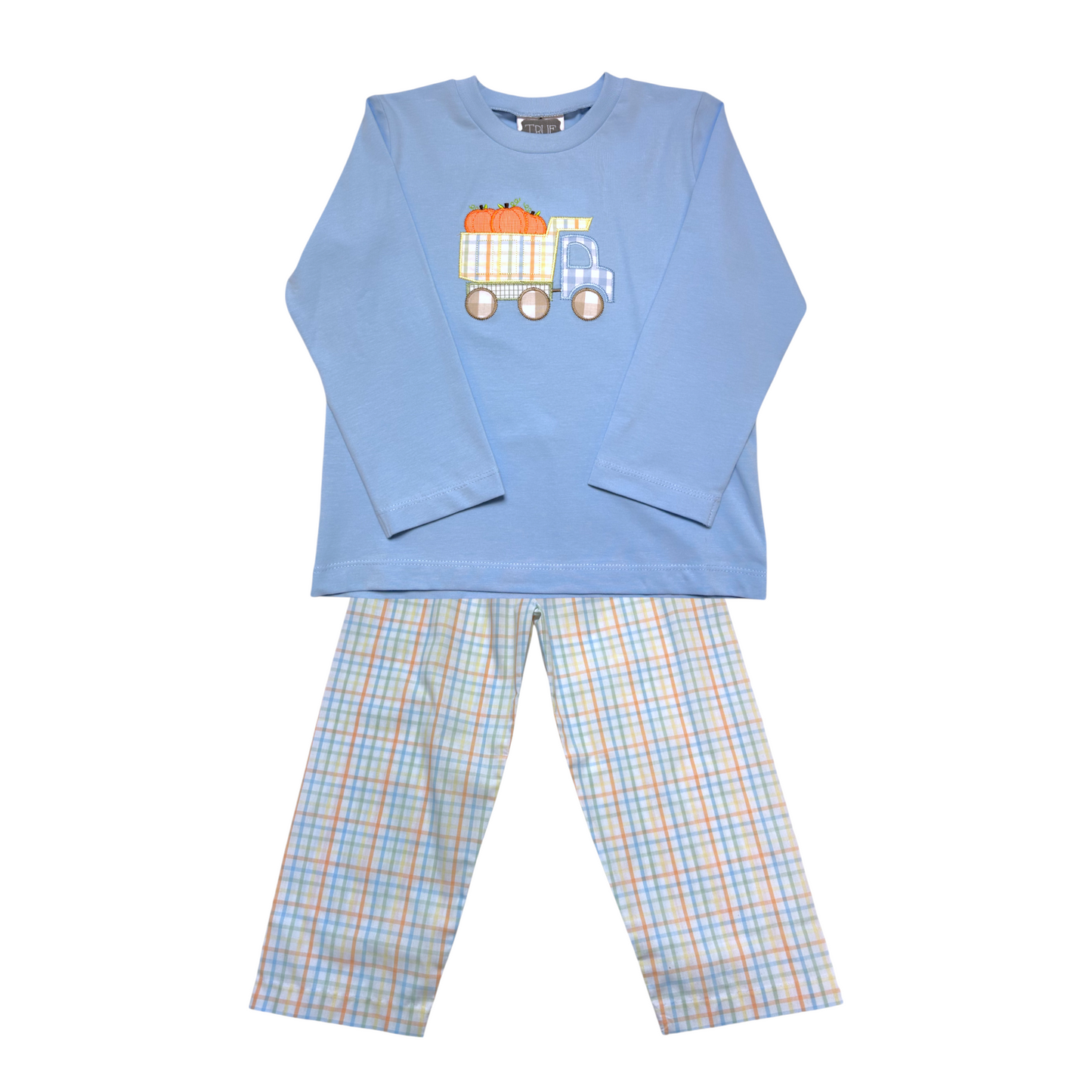 True Pumpkin Truck Pant Set