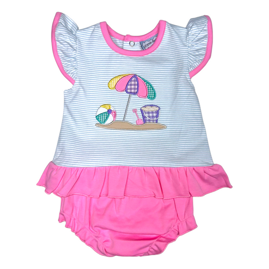 Three Sisters Beach Days Girls Bloomer Set