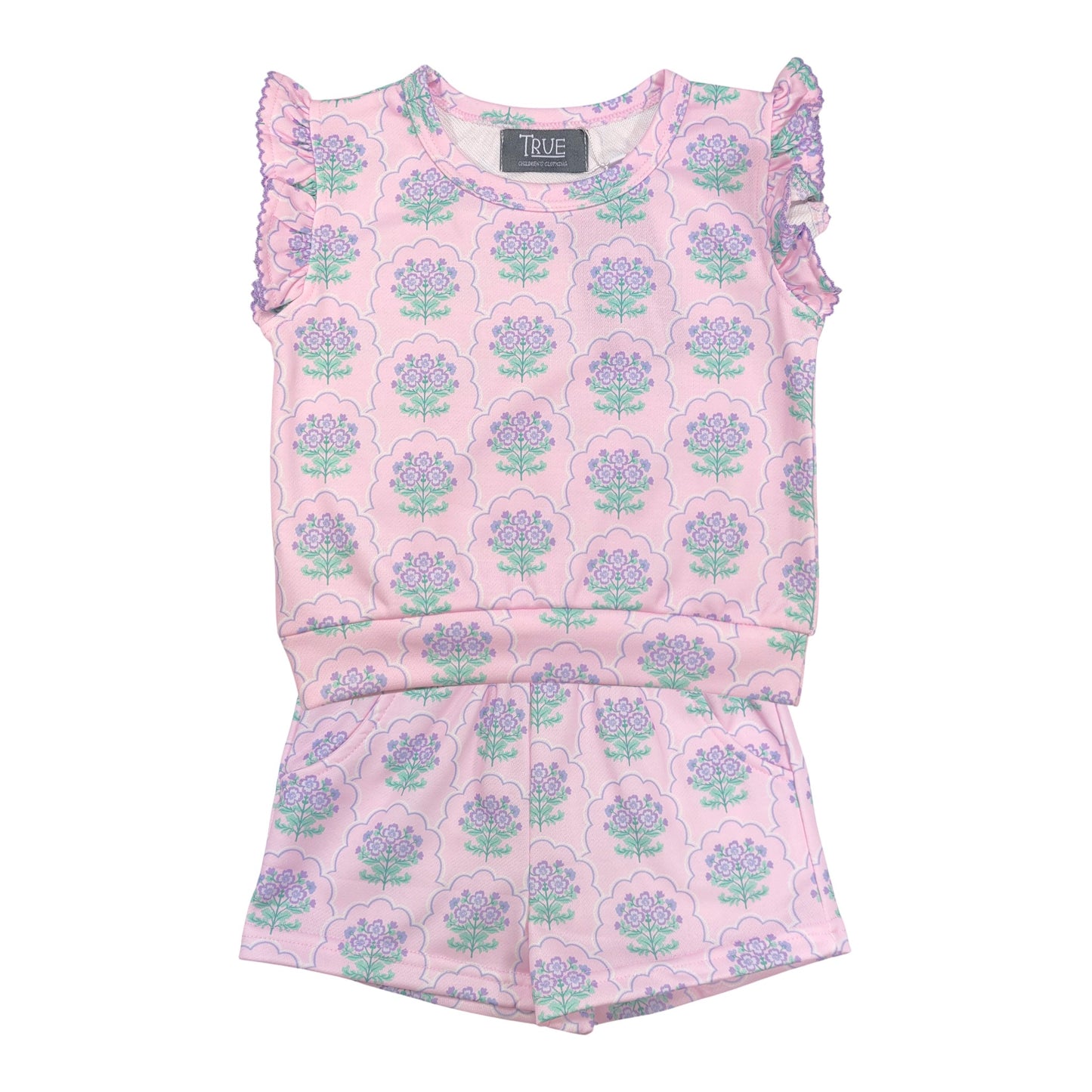 True Floral Terry Set