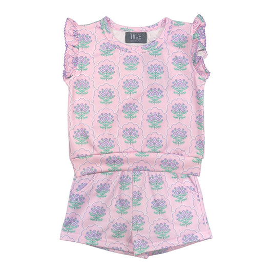 True Floral Terry Set