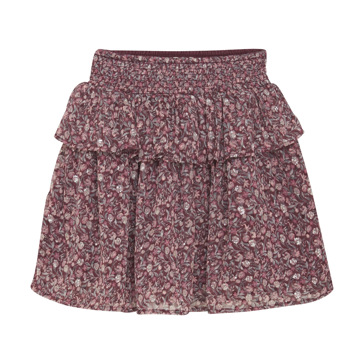 Creamie Floral Dobby Skirt