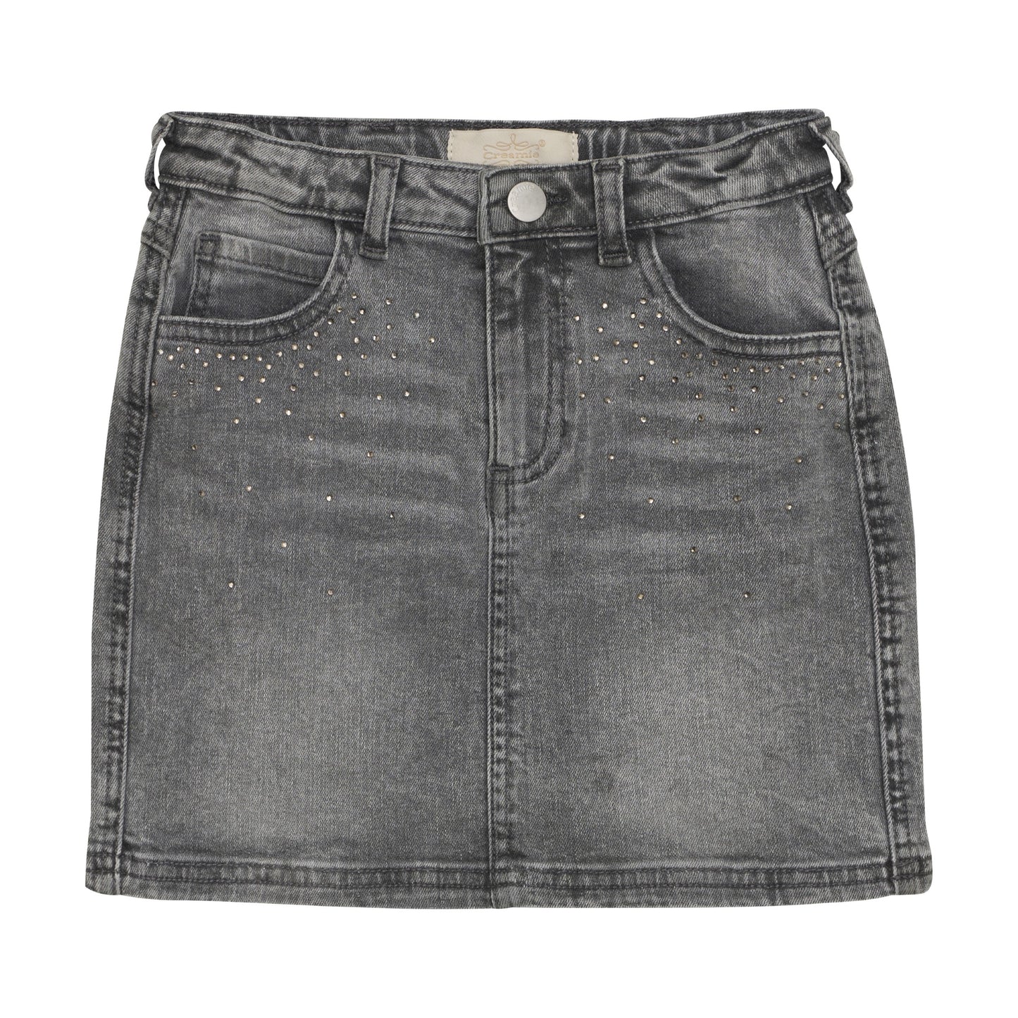 Creamie Denim Skirt