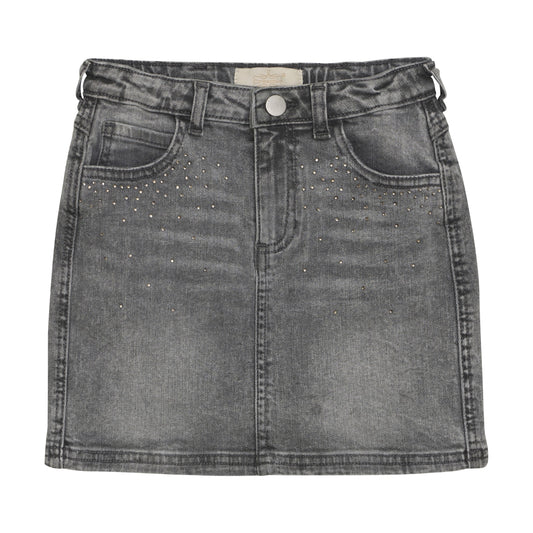 Creamie Denim Skirt