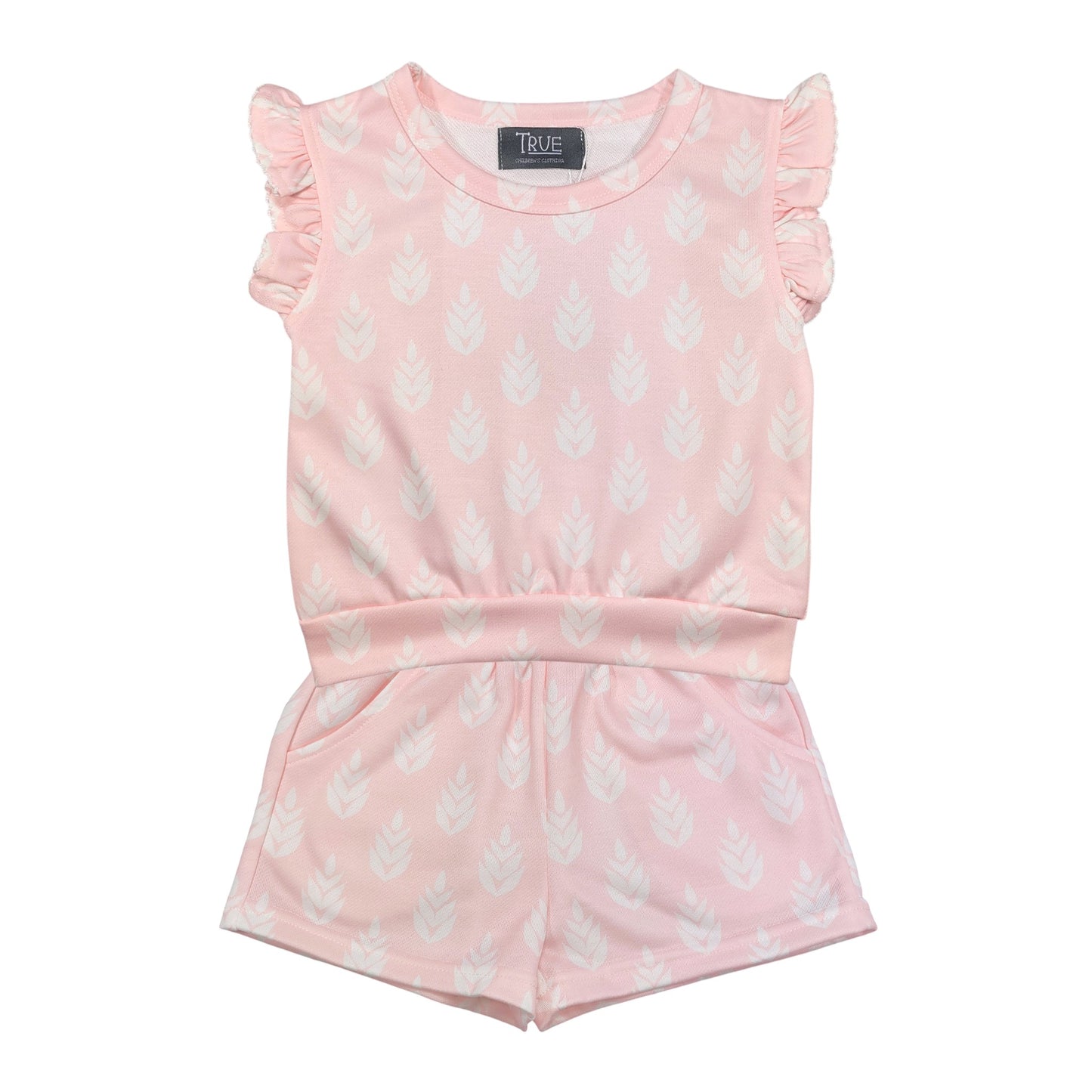 True Leaf Ruffle Terry Set