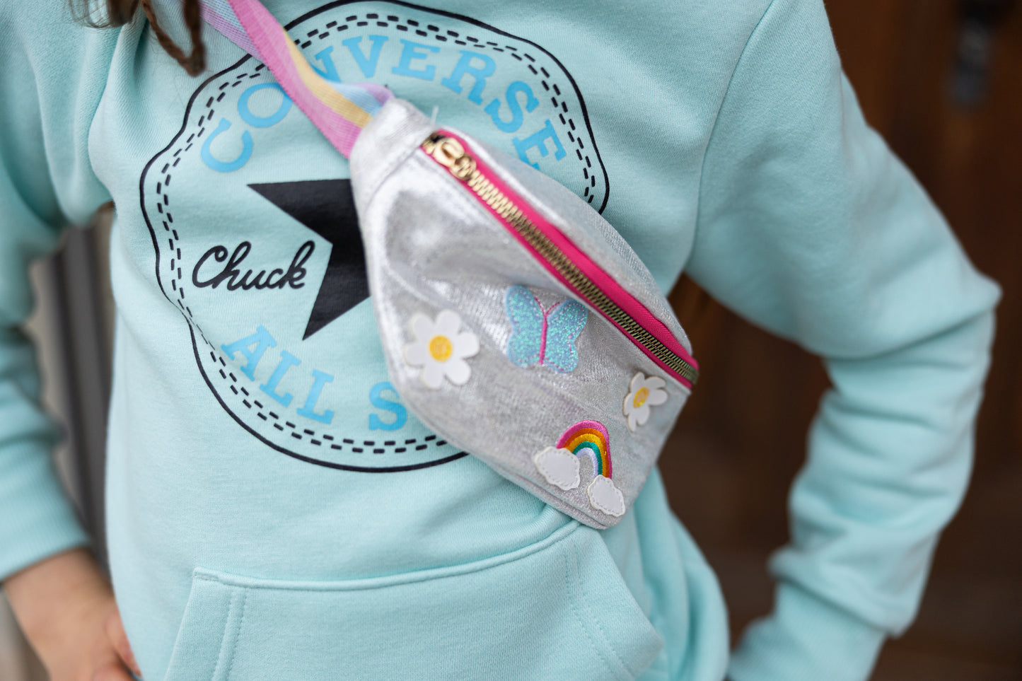 Great Pretenders Rainbows & Butterflies No Compromise Fanny Pack