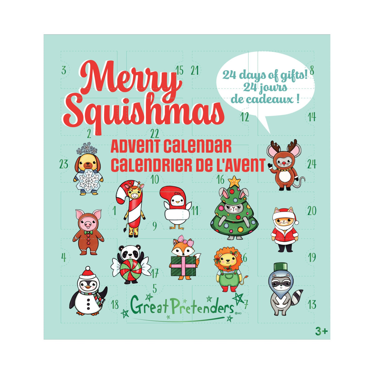 Great Pretenders Squishmas Advent Calander