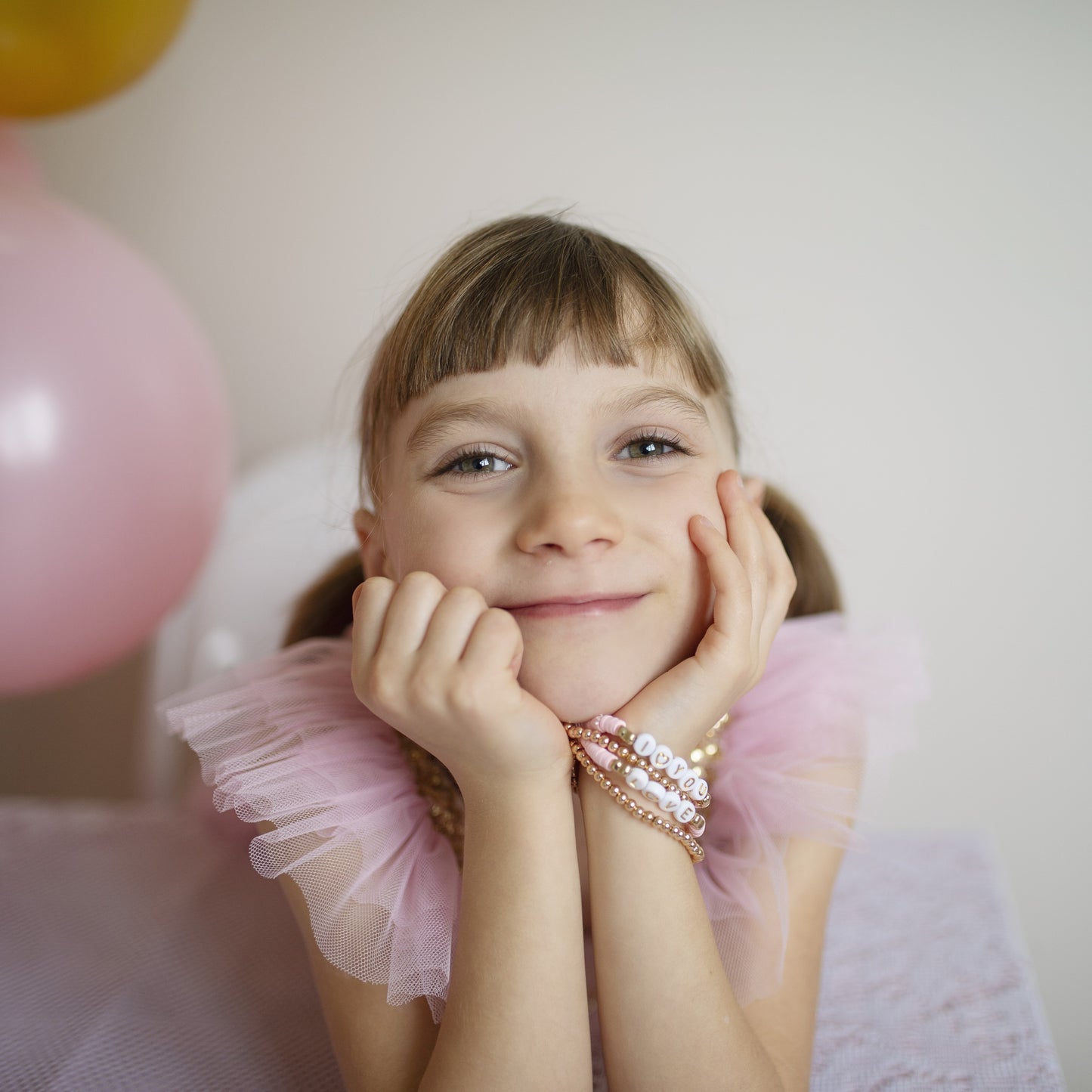 Great Pretenders Pink Love Bracelets