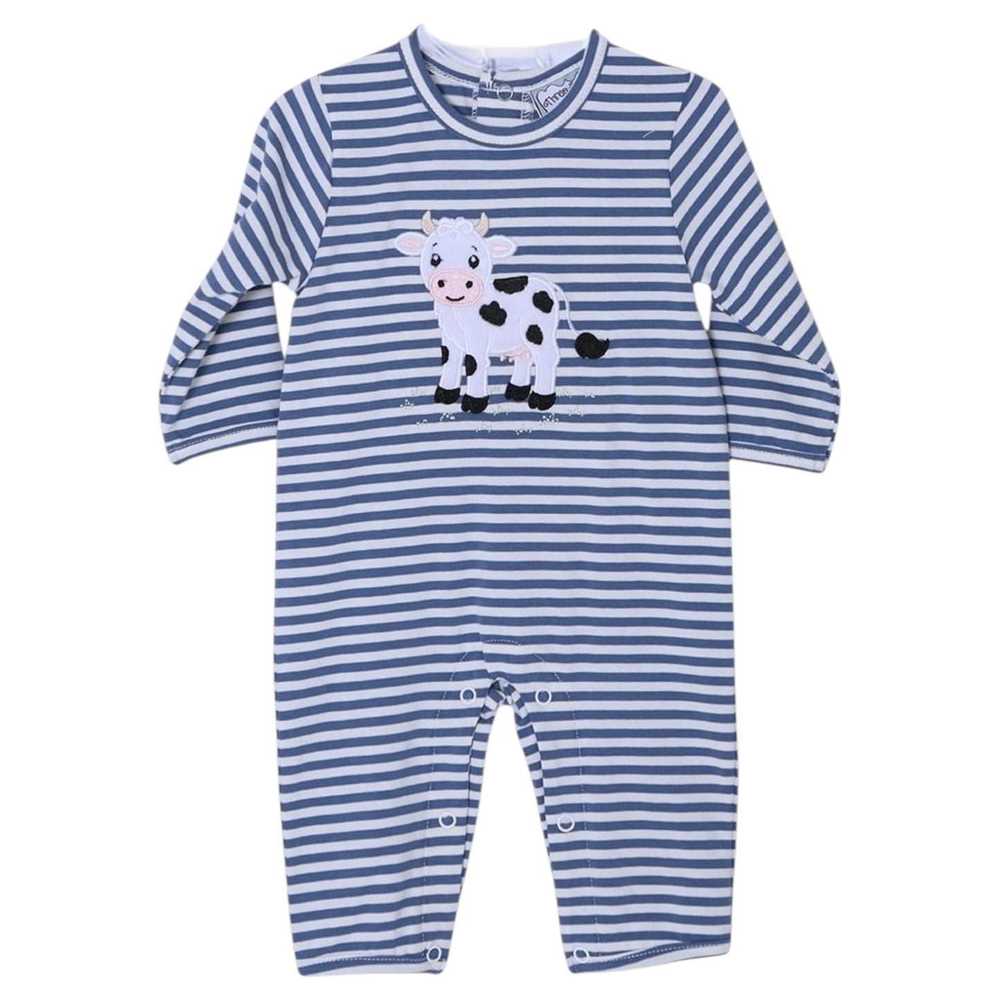 Three Sisters Moo Cow Applique Romper